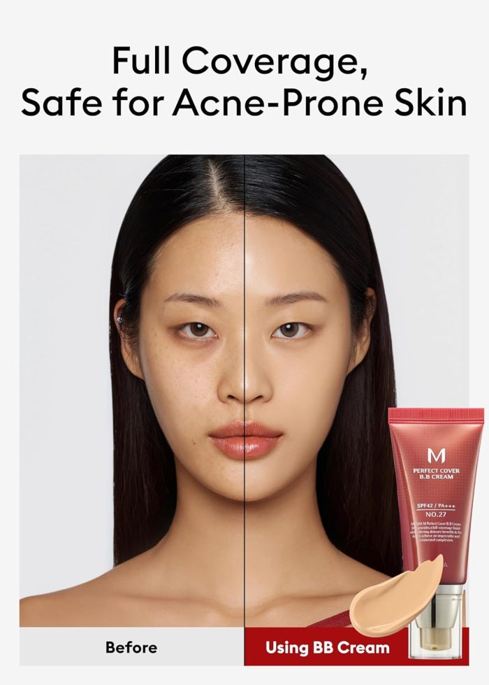 Missha M Perfect Cover BB Cream 21 SPF 42 PA+++ 50ml - Image 3