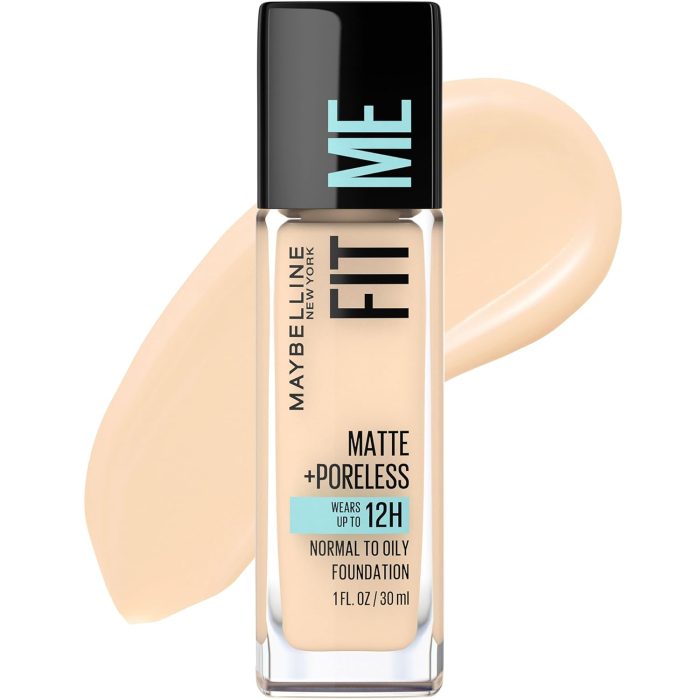 Maybelline Fit Me Matte Plus Poreless Foundation - Bangladesh | Ubuy - Image 1